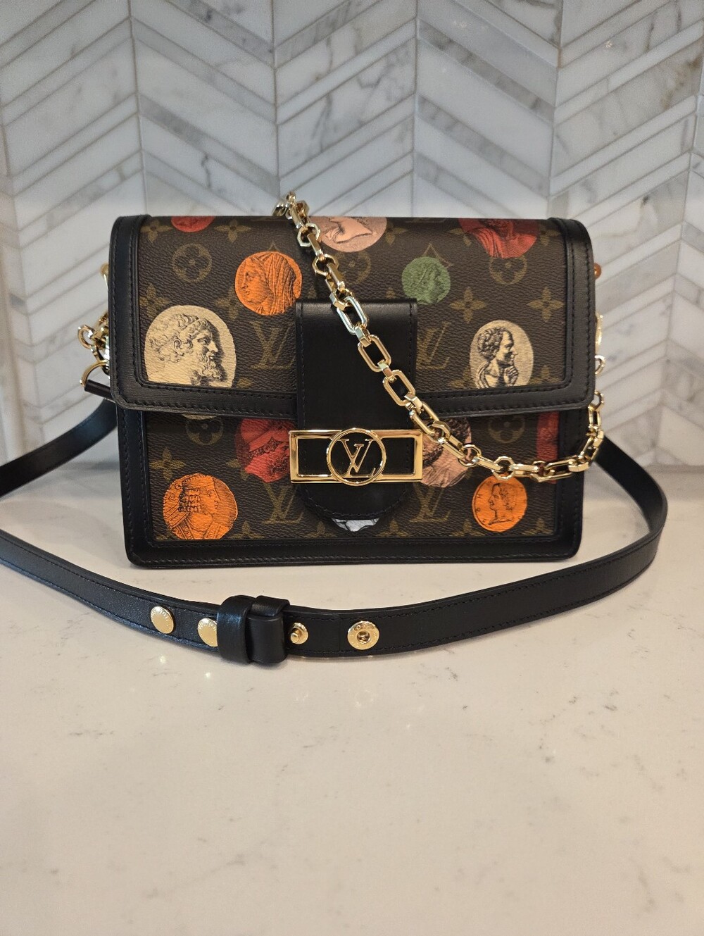 Louis Vuitton Cameo Fornasetti Dauphine MM